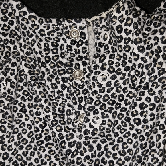Newborn leopard skirt jumpsuit - Picture 11 of 12